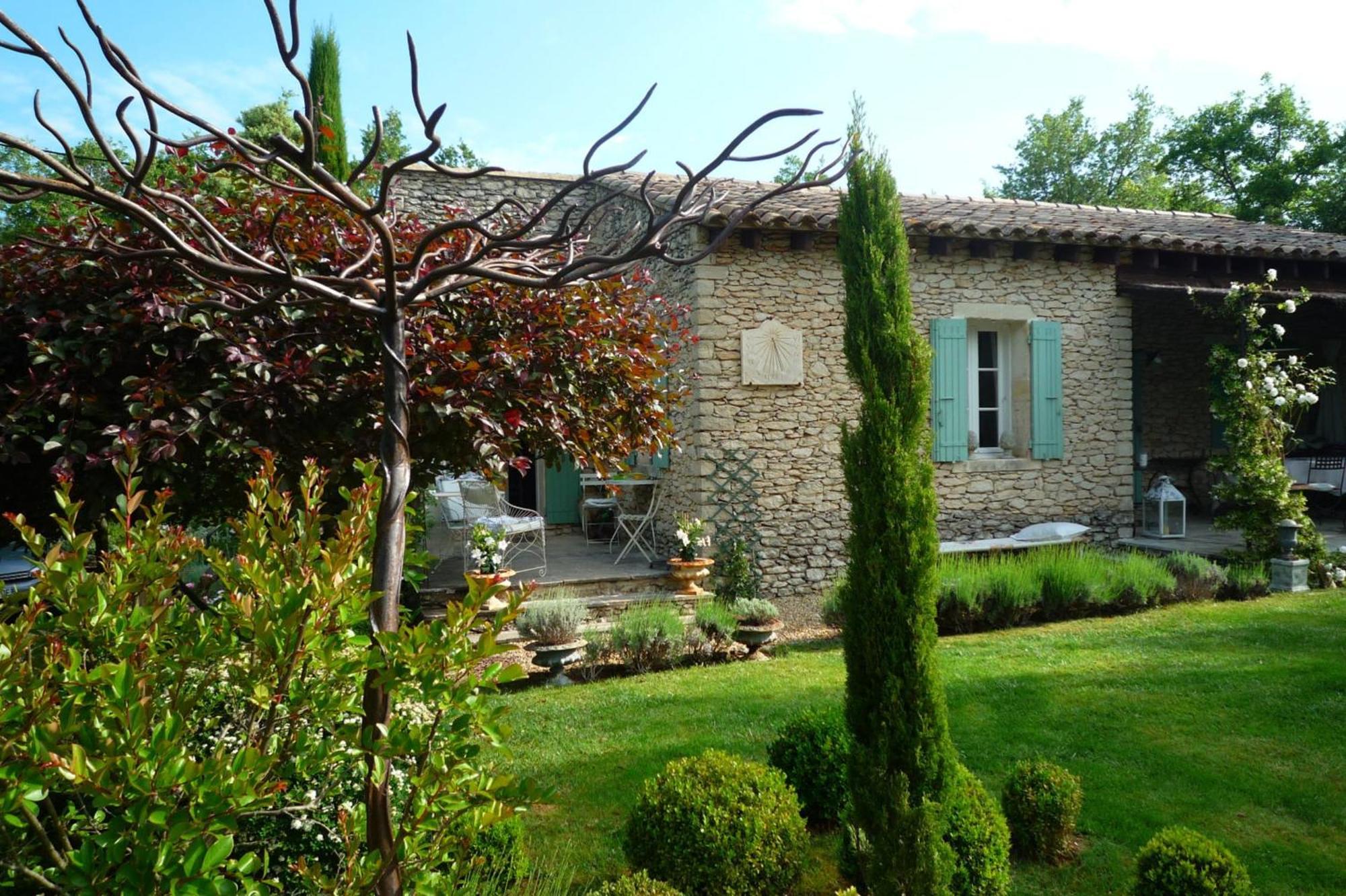 Beautiful Provencal Villa With Pool And Jacuzzi Лакост Экстерьер фото